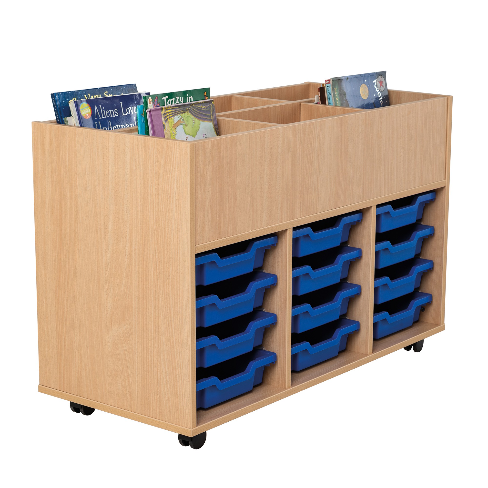 Triple Column Kinderbox With Tray Store 