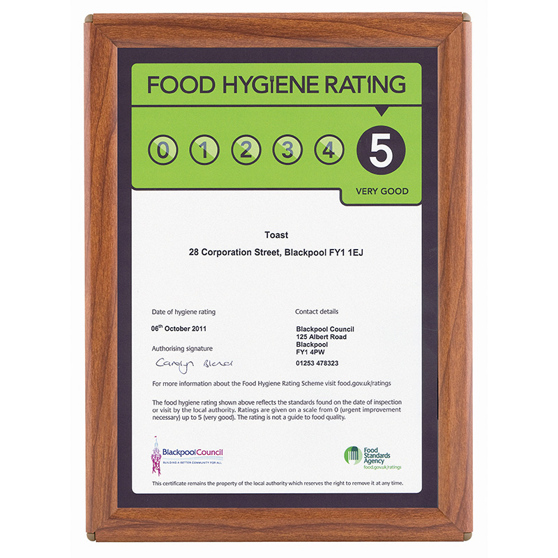 BusyGrip Certificate Frame